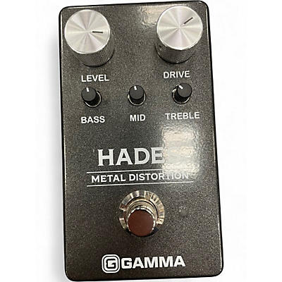 Used GAMMA HADES METAL DISTORTION Effect Pedal