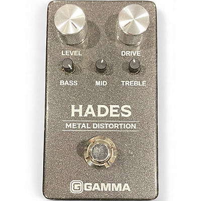Used GAMMA HADES METAL DISTORTION Effect Pedal