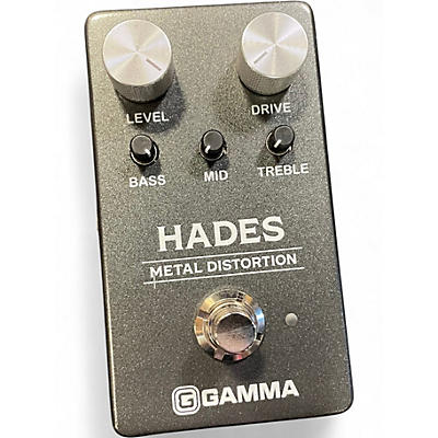 Used GAMMA HADES METAL DISTORTION Effect Pedal