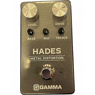 Used GAMMA HADES METAL DISTORTION Effect Pedal