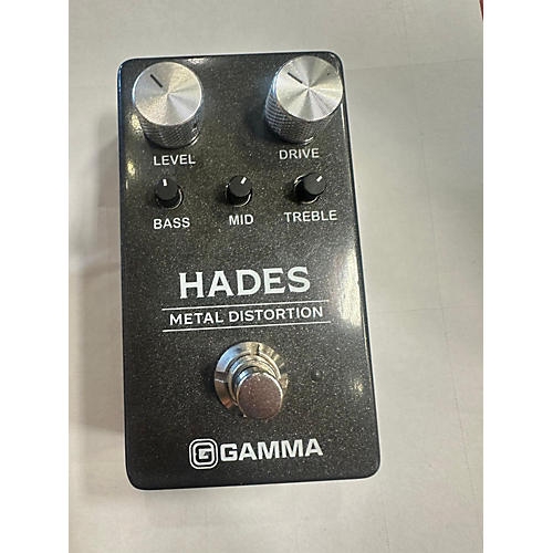 GAMMA Used GAMMA Hades Metal Distortion Effect Pedal