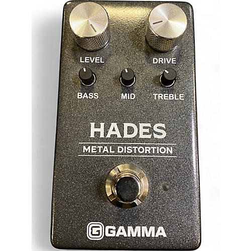 GAMMA Used GAMMA Hades Metal Distortion Effect Pedal