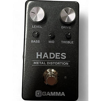 GAMMA Used GAMMA Hades Metal Distortion Effect Pedal