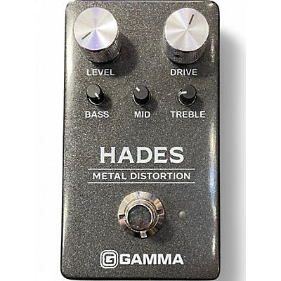 Used GAMMA Hades Metal Distortion Effect Pedal