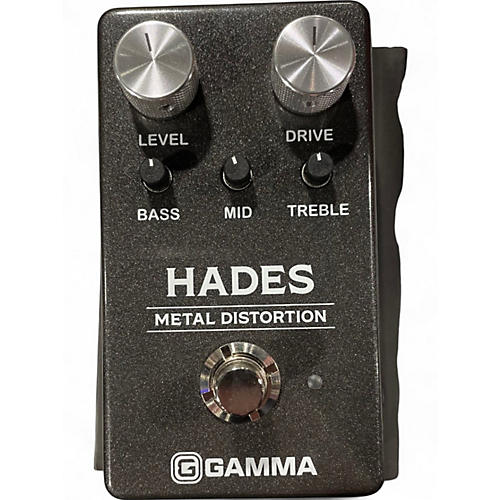 Used GAMMA Hades Metal Distortion Effect Pedal