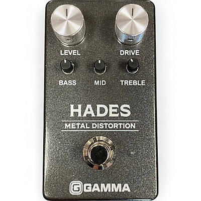 Used GAMMA Hades Metal Distortion Effect Pedal