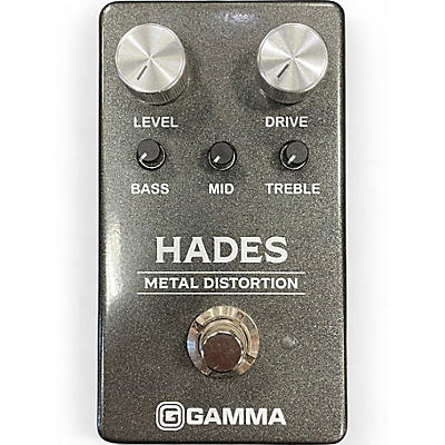 Used GAMMA Hades Metal Distortion Effect Pedal