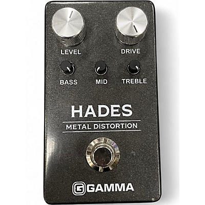 Used GAMMA Hades Metal Distortion Effect Pedal