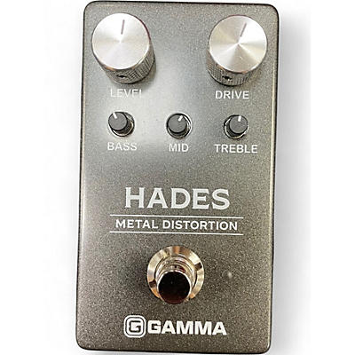 Used GAMMA Hades Metal Distortion Effect Pedal