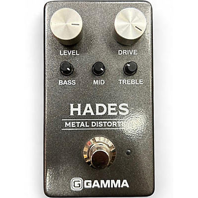 Used GAMMA Hades Metal Distortion Effect Pedal