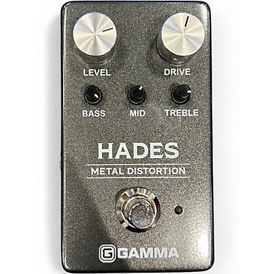 Used GAMMA Hades Metal Distortion Effect Pedal