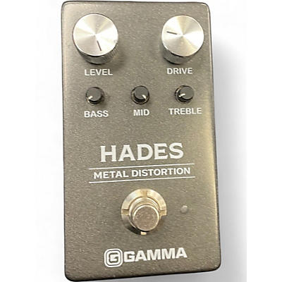 Used GAMMA Hades Metal Distortion Effect Pedal