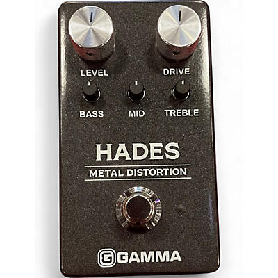 Used GAMMA Hades  metal distortion Effect Pedal