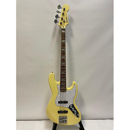 GAMMA Used GAMMA J18-07 Mellow Yellow Electric Bass Guitar mellow yellow