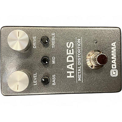 Used GAMMA METAL DISTORTION Effect Pedal