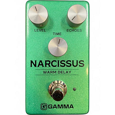 Used GAMMA Narcissus Warm Delay Effect Pedal