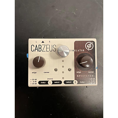 GFI Musical Products Used GFI Musical Products CAB ZEUS Effect Pedal