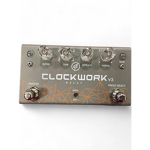 GFI Musical Products Used GFI Musical Products CLOCKWORK V3 Effect Pedal