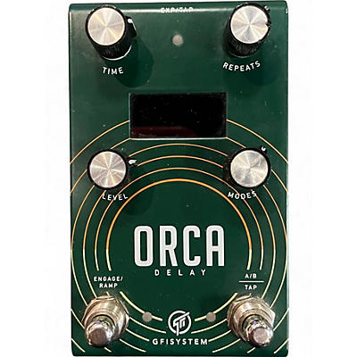 Used GFI Musical Products ORCA DELAY Effect Pedal