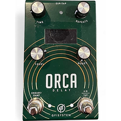 Used GFI Musical Products Orca Delay Effect Pedal