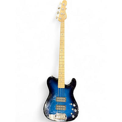 Used G&L ASAT Bass Blue Burst Electric Bass Guitar