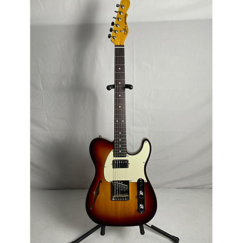 G&L Used G&L ASAT CLASSIC BLUESBOY SEMI HOLLOW Sunburst Hollow Body Electric Guitar Sunburst