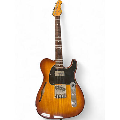 Used G&L ASAT CLASSIC Honey Burst Hollow Body Electric Guitar