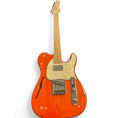 Used G&L ASAT Classic Bluesboy Orange Solid Body Electric Guitar