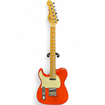 Used G&L ASAT Classic Left Handed CLEAR ORANGE Electric Guitar