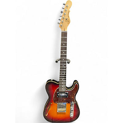 Used G&L ASAT Classic Thinline 3 Color Sunburst Hollow Body Electric Guitar
