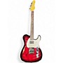 Used G&L ASAT Classic Thinline Crimson Red Trans Hollow Body Electric Guitar Crimson Red Trans