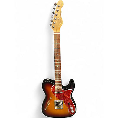 Used G&L ASAT Classic Thinline Tobacco Sunburst Hollow Body Electric Guitar