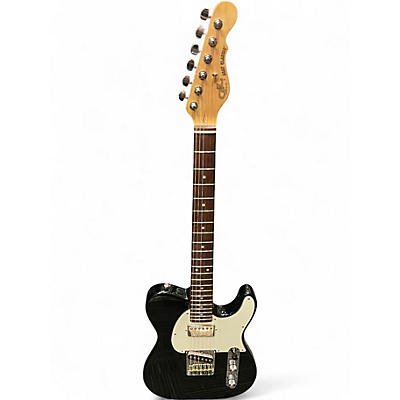 Used G&L ASAT Classic USA Black Solid Body Electric Guitar