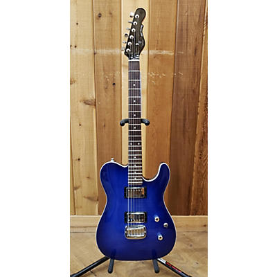 G&L Used G&L ASAT Deluxe Blue Burst Solid Body Electric Guitar