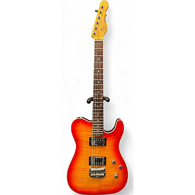 G&L Used G&L ASAT Deluxe Sunburst Solid Body Electric Guitar