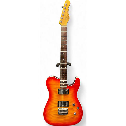 G&L Used G&L ASAT Deluxe Sunburst Solid Body Electric Guitar Sunburst