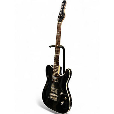 Used G&L ASAT Deluxe Trans Black Solid Body Electric Guitar