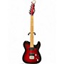 Used G&L ASAT Deluxe Trans Red Burst Solid Body Electric Guitar Trans Red Burst