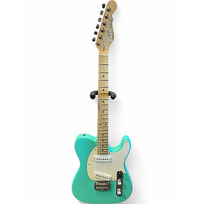 Used G&L ASAT Fullerton Deluxe Surf Green Solid Body Electric Guitar