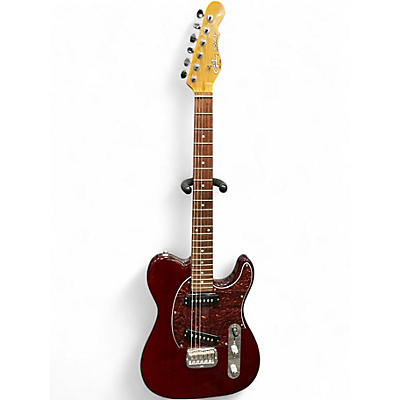 Used G&L ASAT Special Tribute TRANS RED Solid Body Electric Guitar