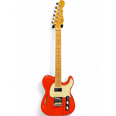 Used G&L ASAT Special Tribute Trans Orange Solid Body Electric Guitar