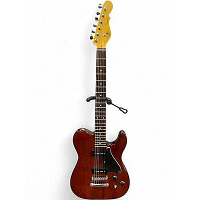 Used G&L ASAT Tribute JUNIOR Walnut Solid Body Electric Guitar