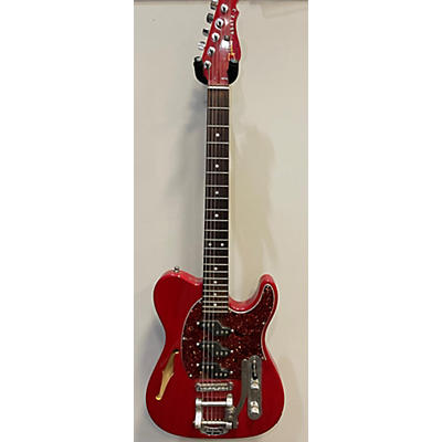 G&L Used G&L ASAT Z3 Fiesta Red Solid Body Electric Guitar