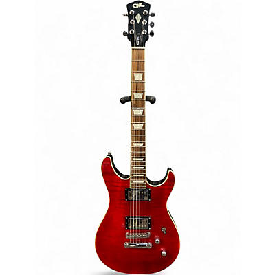 Used G&L Ascari GTS Crimson Red Trans Solid Body Electric Guitar