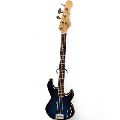 Used G&L BTO MJ.4  Blue Electric Bass Guitar