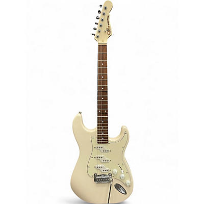 Used G&L COMMANCHE TRIBUTE White Solid Body Electric Guitar