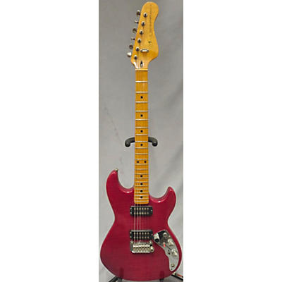 G&L Used G&L F100 Candy Apple Red Solid Body Electric Guitar