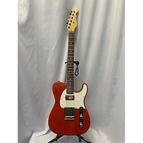 G&L Used G&L FULLERTON DELUXE ASAT CLASSIC Trans Amber Solid Body Electric Guitar Trans Amber