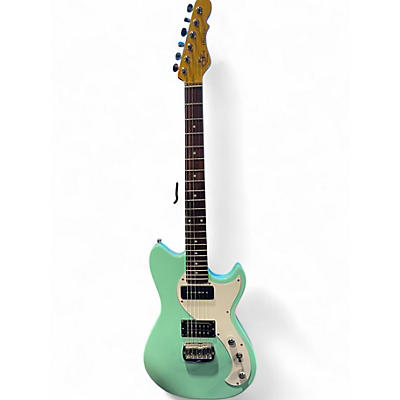 Used G&L Fallout Seafoam Green Solid Body Electric Guitar