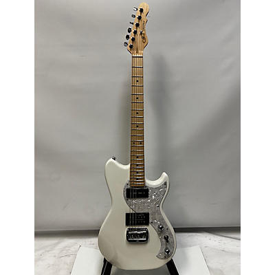 Used G&L Fullerton Deluxe Fallout Alpine White Solid Body Electric Guitar